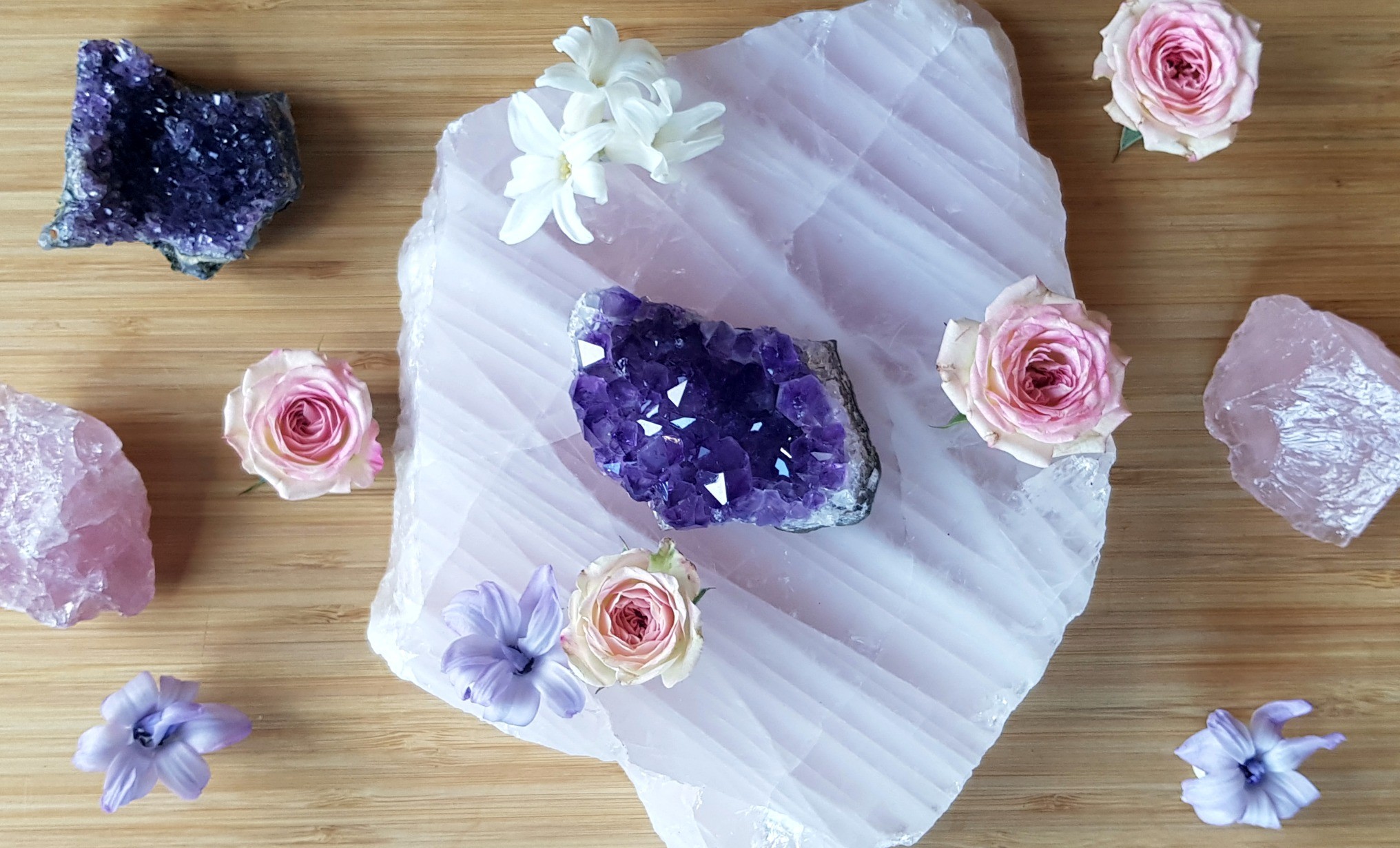 amethist rozenkwarts
